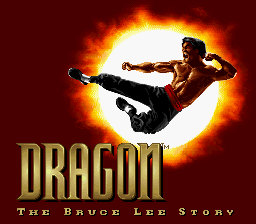 Dragon - The Bruce Lee Story Title Screen